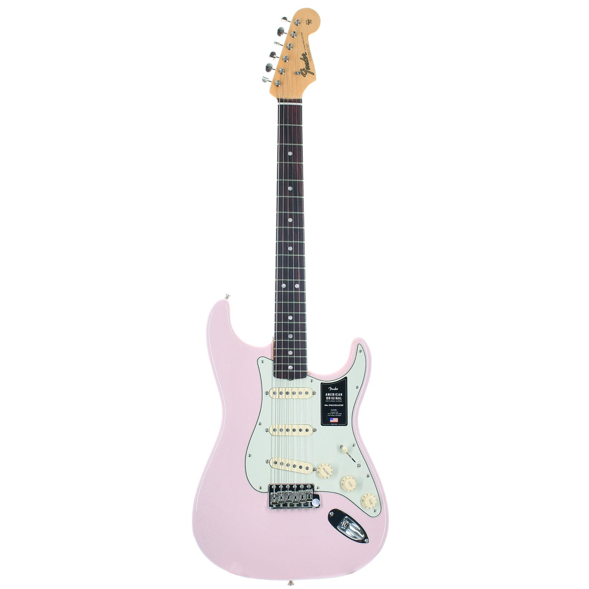 Fender American Original '60s Stratocaster Rosewood, Shell Pink