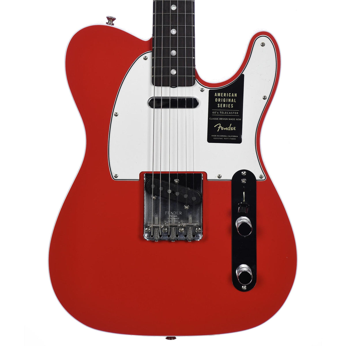 Fender American Original '60s Telecaster Rosewood Fingerboard Fiesta Red