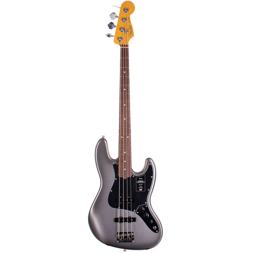 Fender American Professional II Jazz Bass Guitar, Rosewood, Mercury
