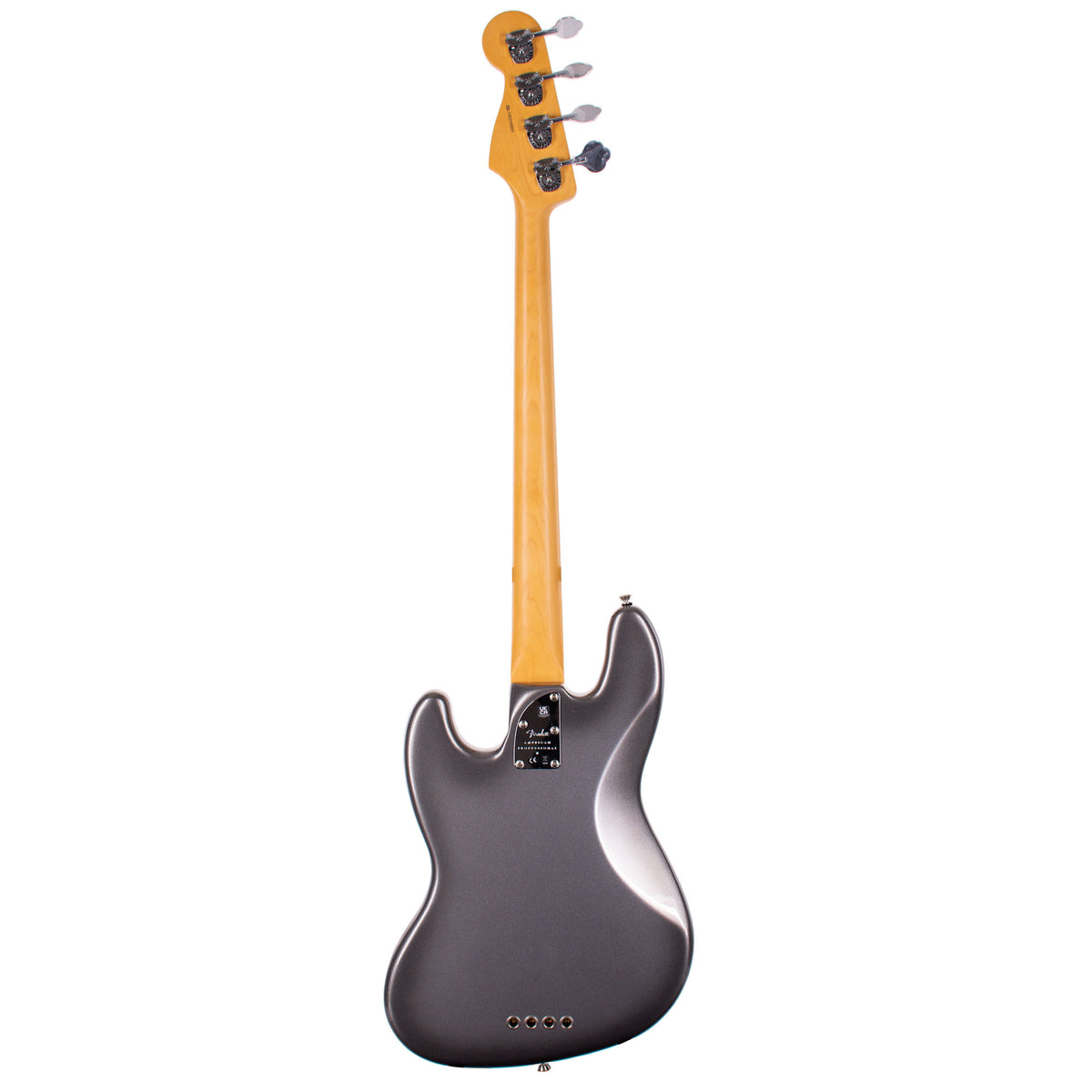 Fender American Professional II Jazz Bass Guitar, Rosewood, Mercury