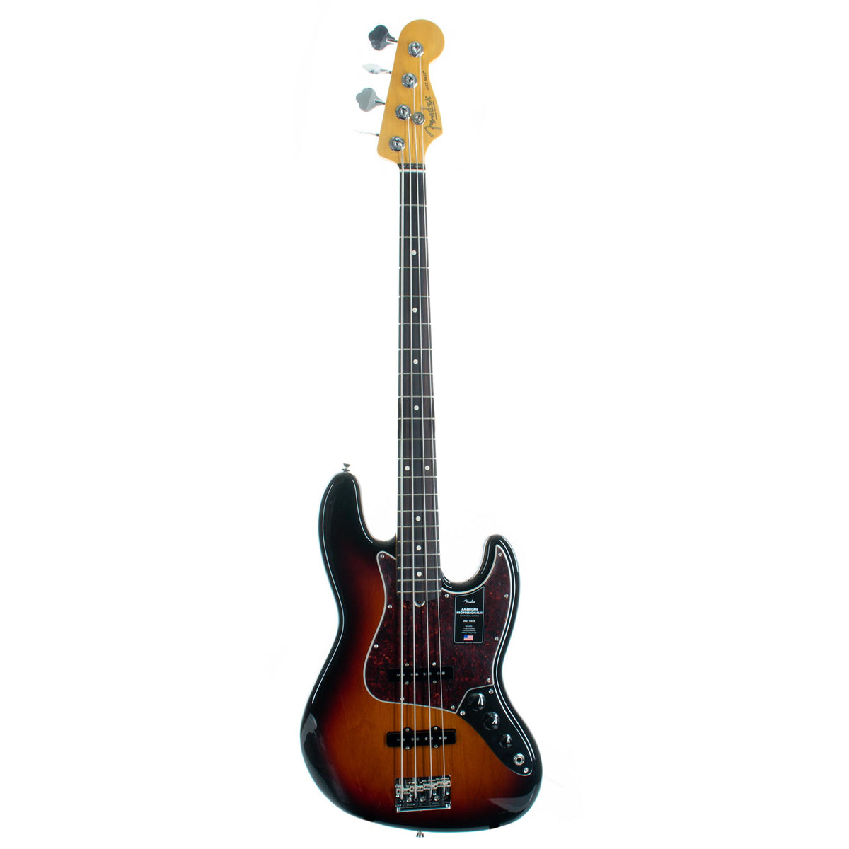 Fender American Professional II Jazz Bass Rosewood, 3 Color Sunburst