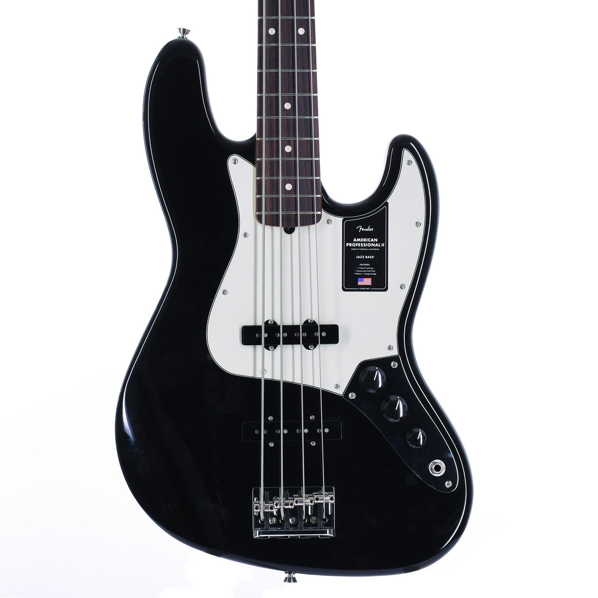 Fender American Professional II Jazz Bass Rosewood, Black