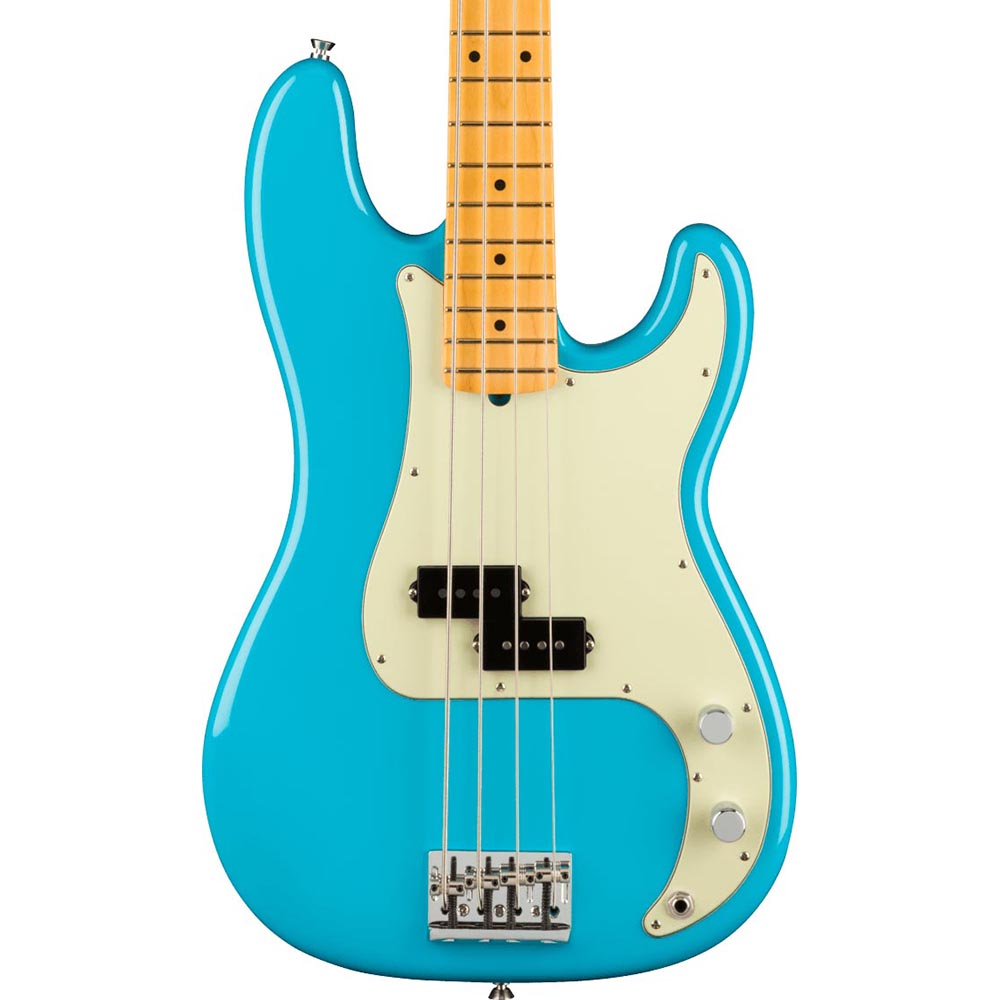Fender American Professional II Precision Bass Maple, Miami Blue