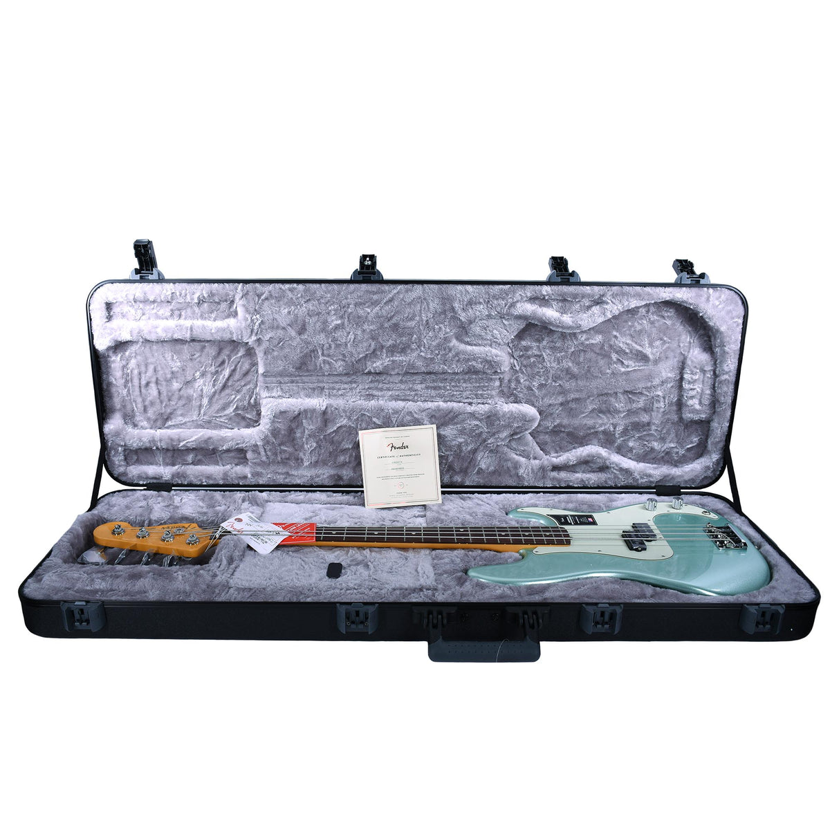 Fender American Professional II Precision Bass Rosewood, Mystic Surf Green