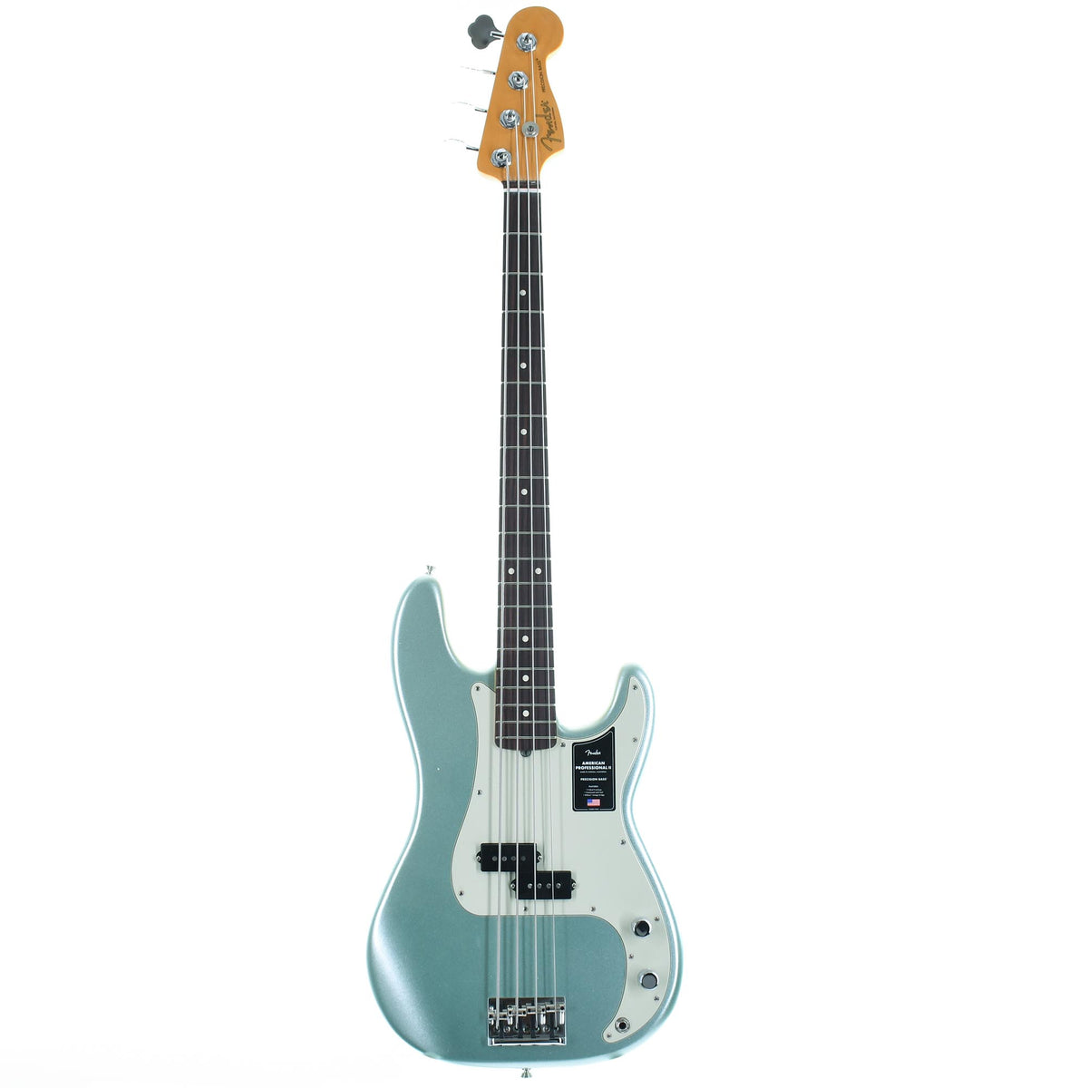 Fender American Professional II Precision Bass Rosewood, Mystic Surf Green