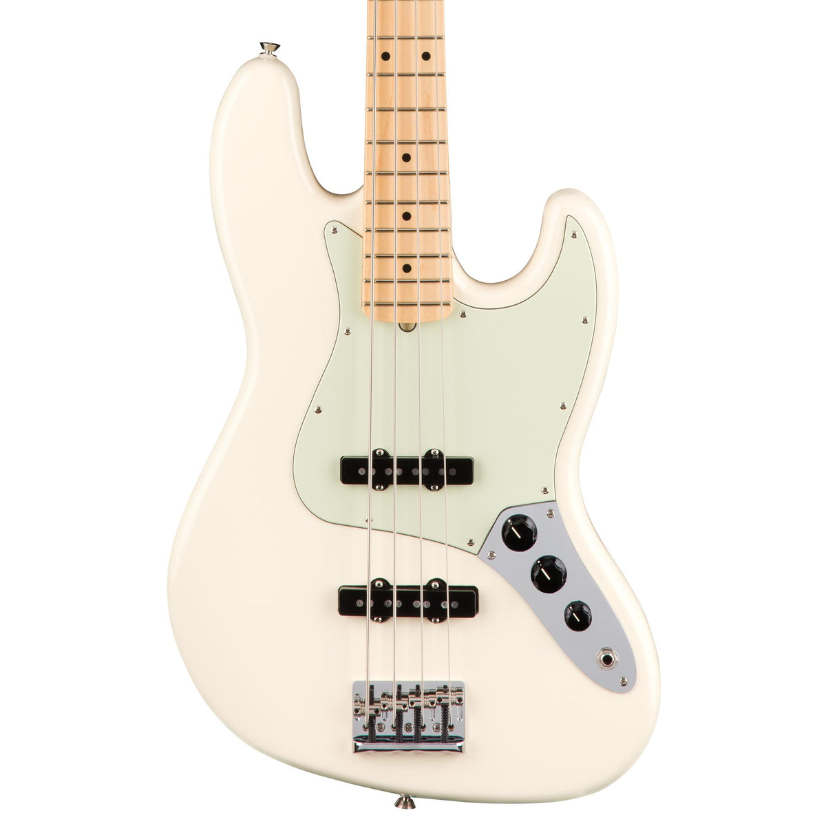 Fender American Professional Jazz Bass - Olympic White - Maple