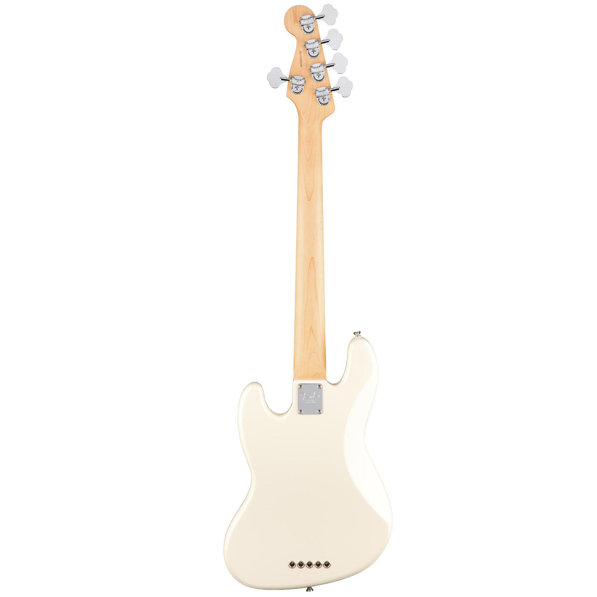 Fender American Professional Jazz Bass V - Olympic White - Rosewood