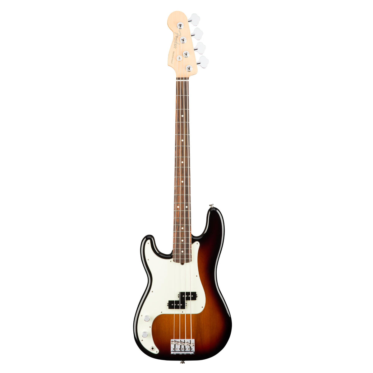 Fender American Professional Precision Bass Left Handed - 3-Color Sunburst - Rosewood