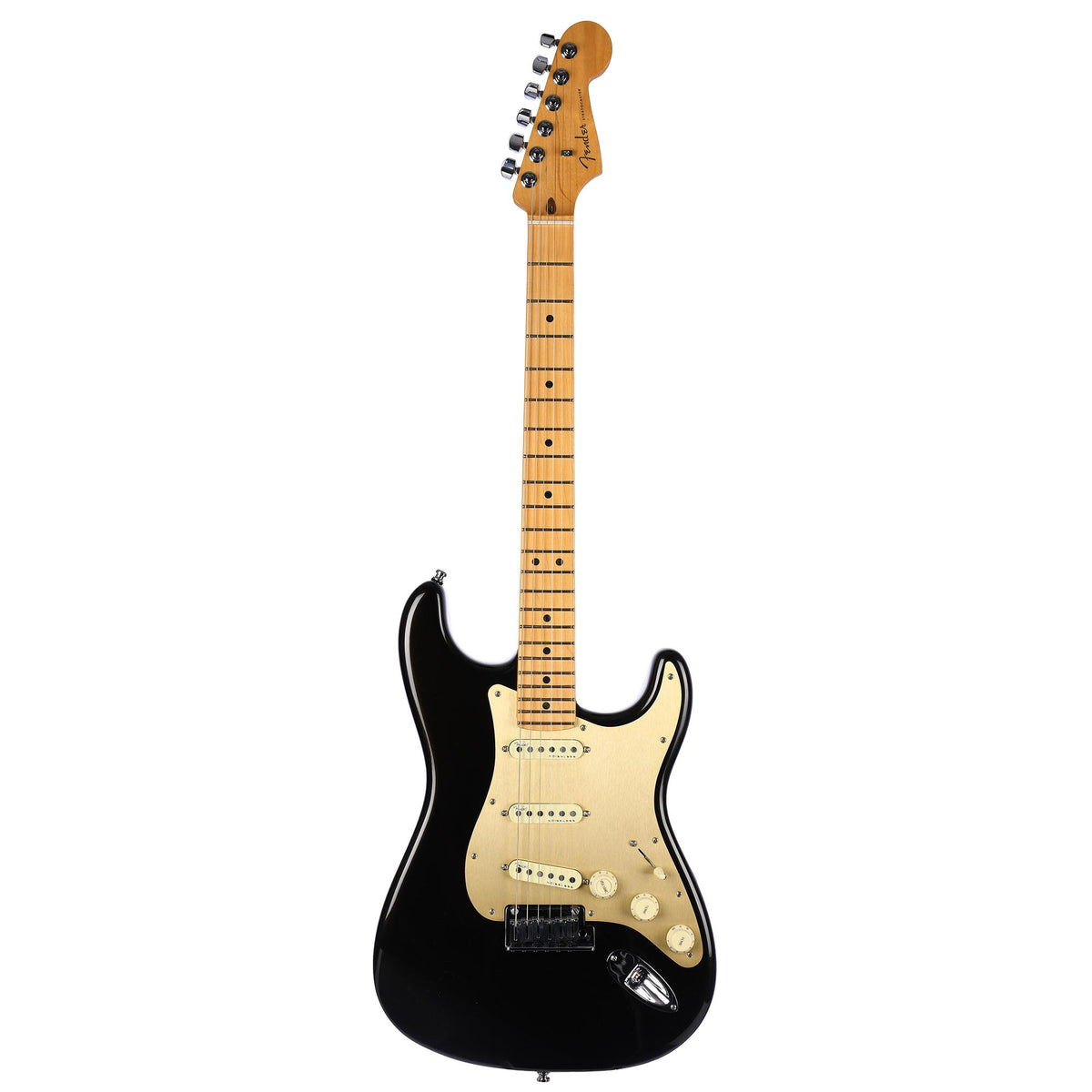 Fender American Ultra Stratocaster Electric Guitar Maple Fingerboard Texas Tea