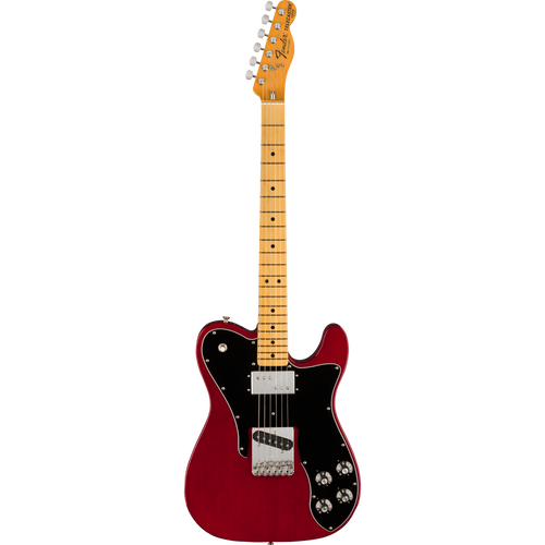 Fender American Vintage II 1977 Telecaster Custom Electric Guitar, Maple, Wine
