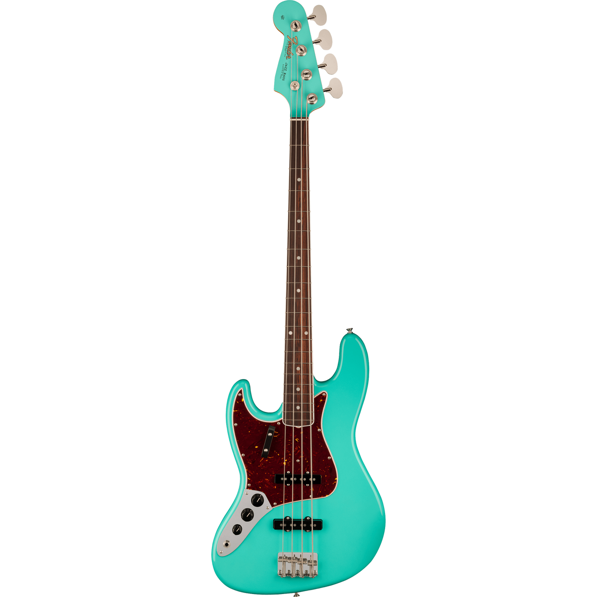 Fender American Vintage II 1966 Jazz Bass, Lefty, Rosewood, Sea Foam Green