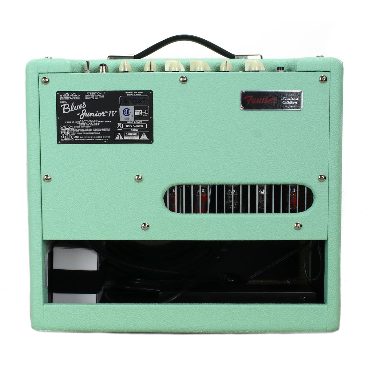 Fender Blues JR IV Surf Green P12Q 120V FSR 2018