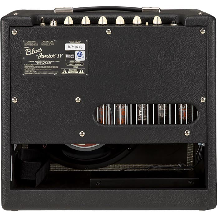 Fender Blues Junior IV Tube Combo Guitar Amplifier, Black