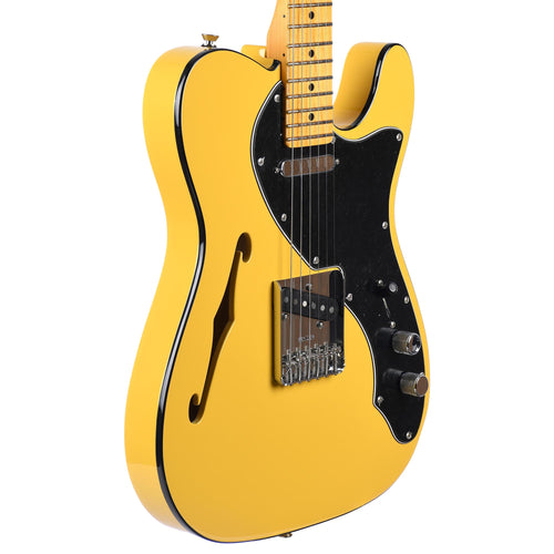 Fender Britt Daniel Telecaster Thinline Maple Fingerboard Amarillo Gold