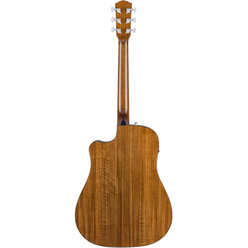 Fender CD-140SCE Dreadnought Walnut Fingerboard, Natural With Case