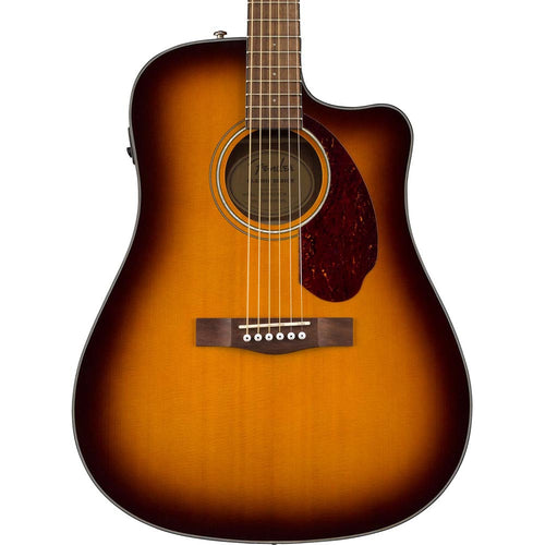 Fender CD-140SCE Dreadnought Acoustic Guitar, Sunburst