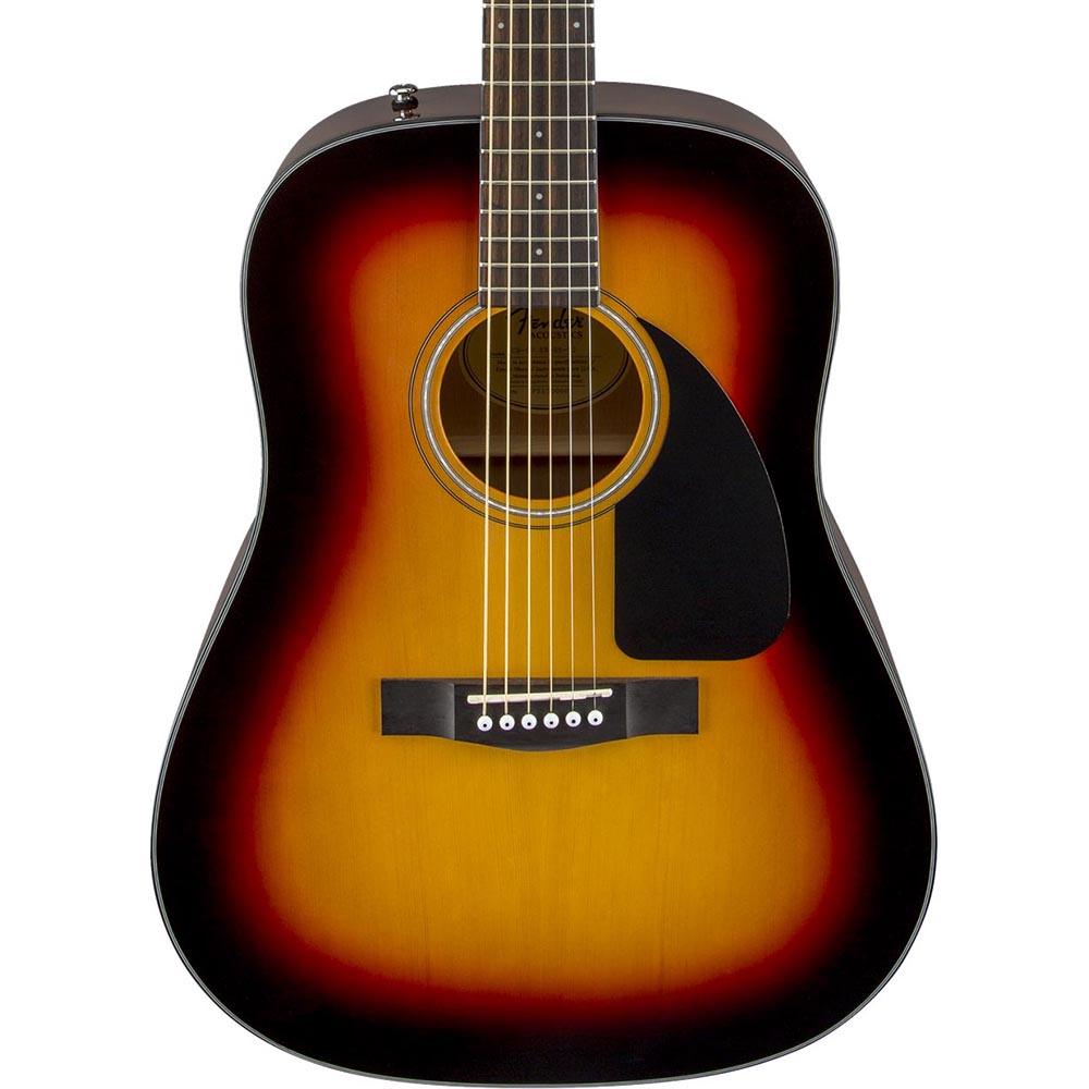 Fender CD-60 Dreadnought V3 With Case Walnut Fingerboard Sunburst