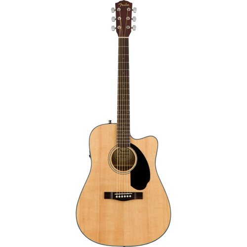 Fender CD-60SCE Dreadnought With Pickup, Natural