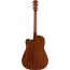 Fender CD-60SCE Dreadnought With Pickup, Natural