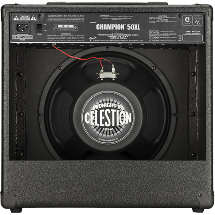 Fender Champion 50XL 1 x 12" Guitar Combo Amplifier