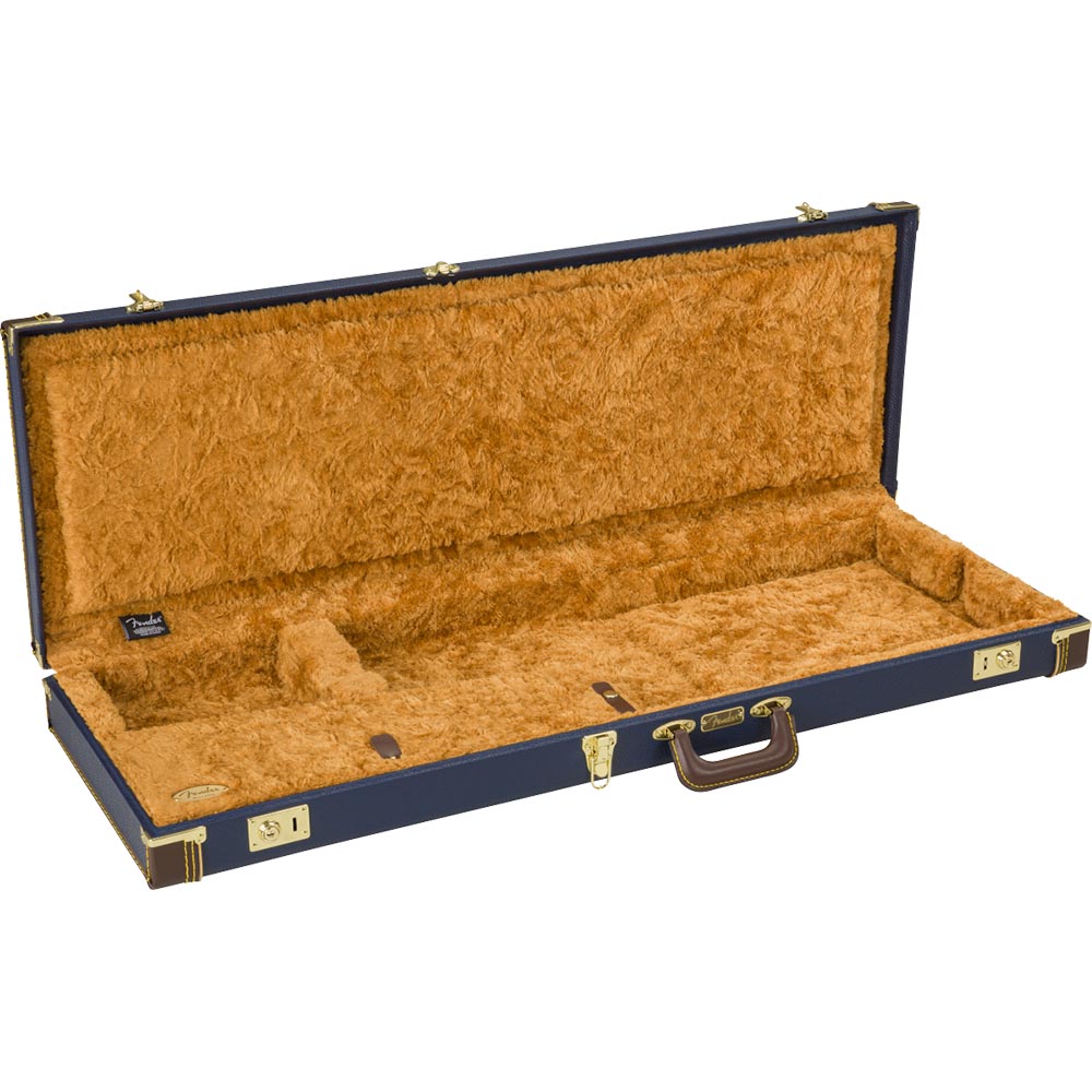Fender Classic Series Wood Case Strat/Tele Navy Blue