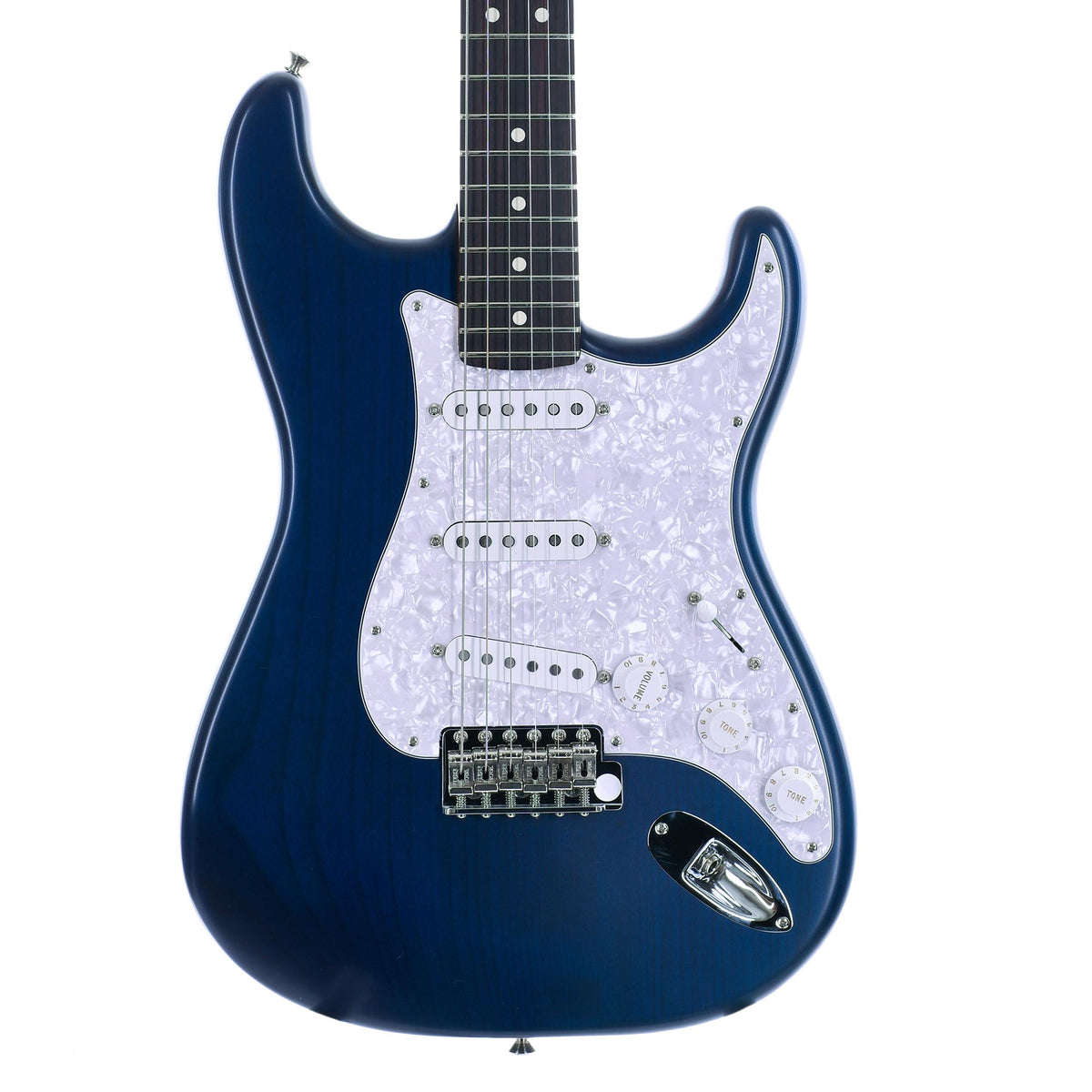 Fender Cory Wong Stratocaster, Rosewood, Sapphire Blue Transparent