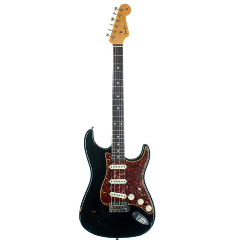 Fender Custom Shop 1960 Stratocaster Journeyman Dennis Galuszka Masterbuilt, Rosewood, Black