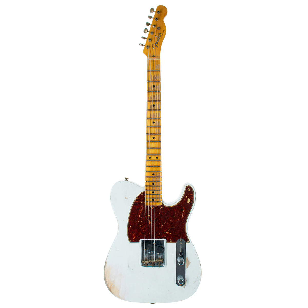 Fender Custom Shop '50 Esquire, Heavy Relic, Maple, Aged Olympic White R116859