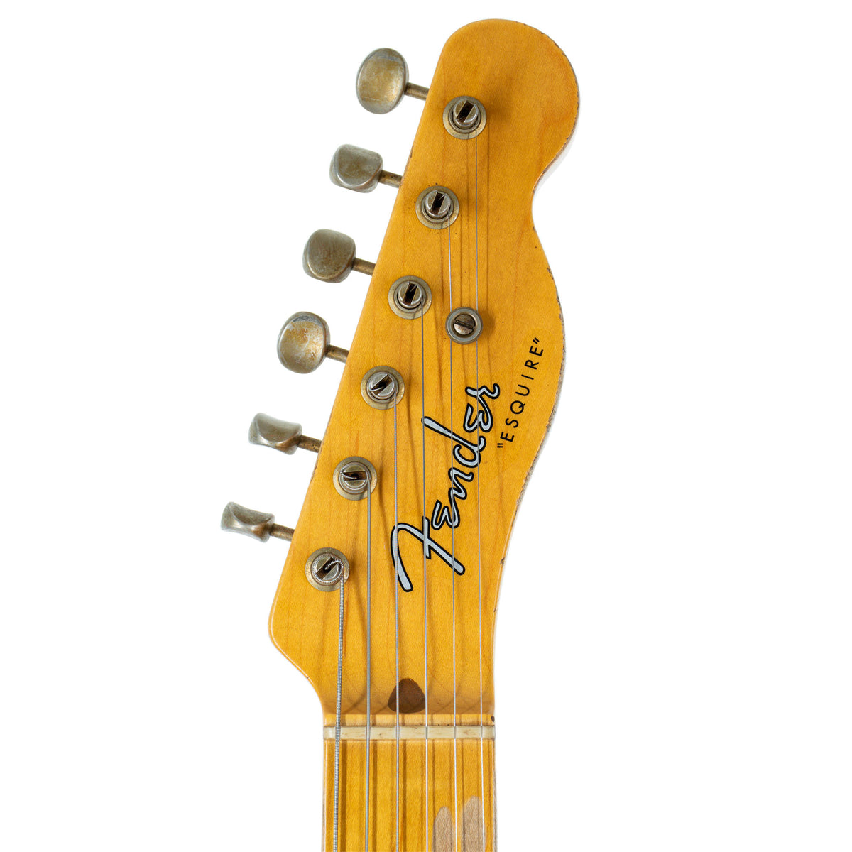 Fender Custom Shop '50 Esquire, Heavy Relic, Maple, Aged Olympic White R116859