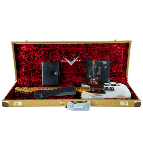 Fender Custom Shop '52 Telecaster, Heavy Relic, Maple, Aged Olympic White R123082