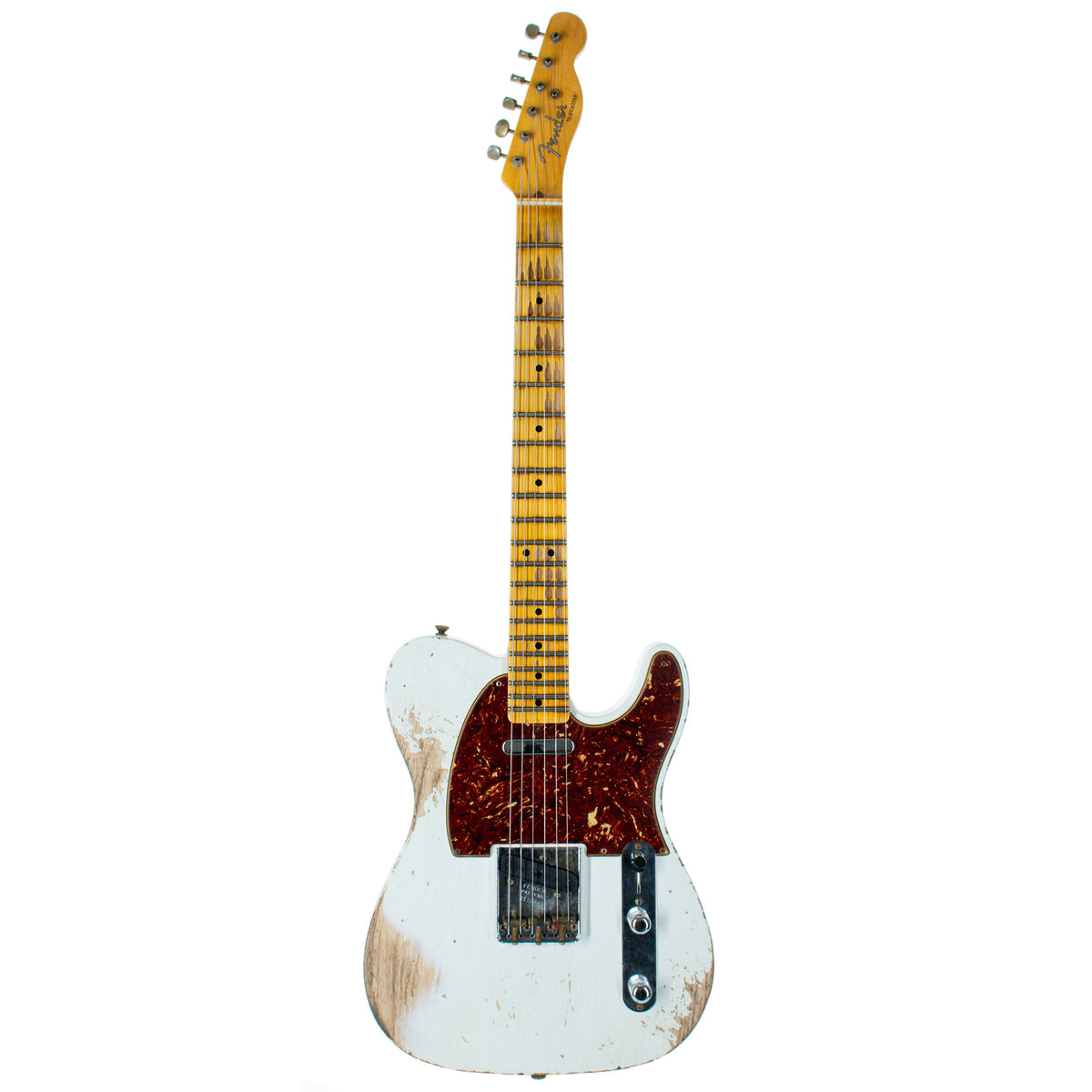 Fender Custom Shop '52 Telecaster, Heavy Relic, Maple, Aged Olympic White R123082