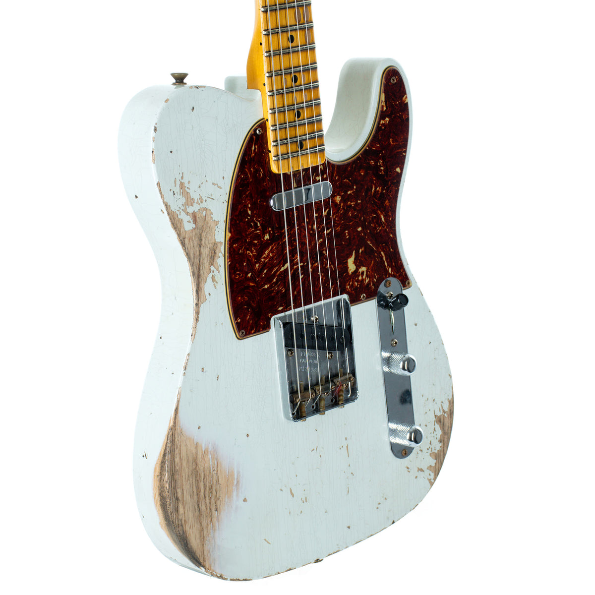 Fender Custom Shop '52 Telecaster, Heavy Relic, Maple, Aged Olympic White R123082