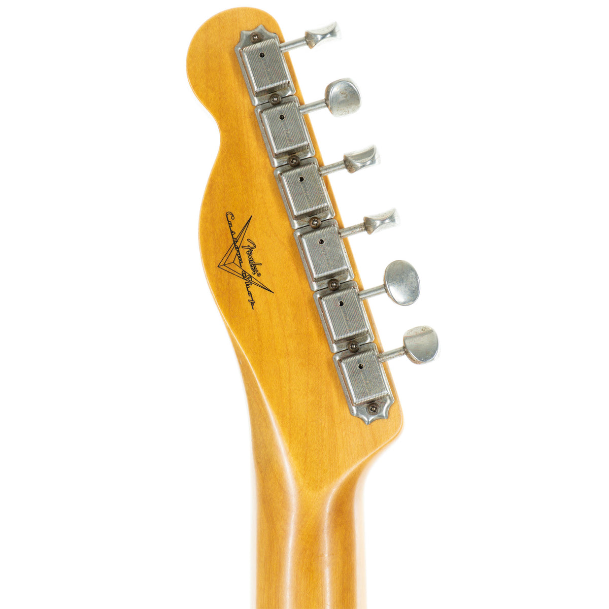 Fender Custom Shop '52 Telecaster Electric Guitar Relic Maple, Butterscotch Blonde