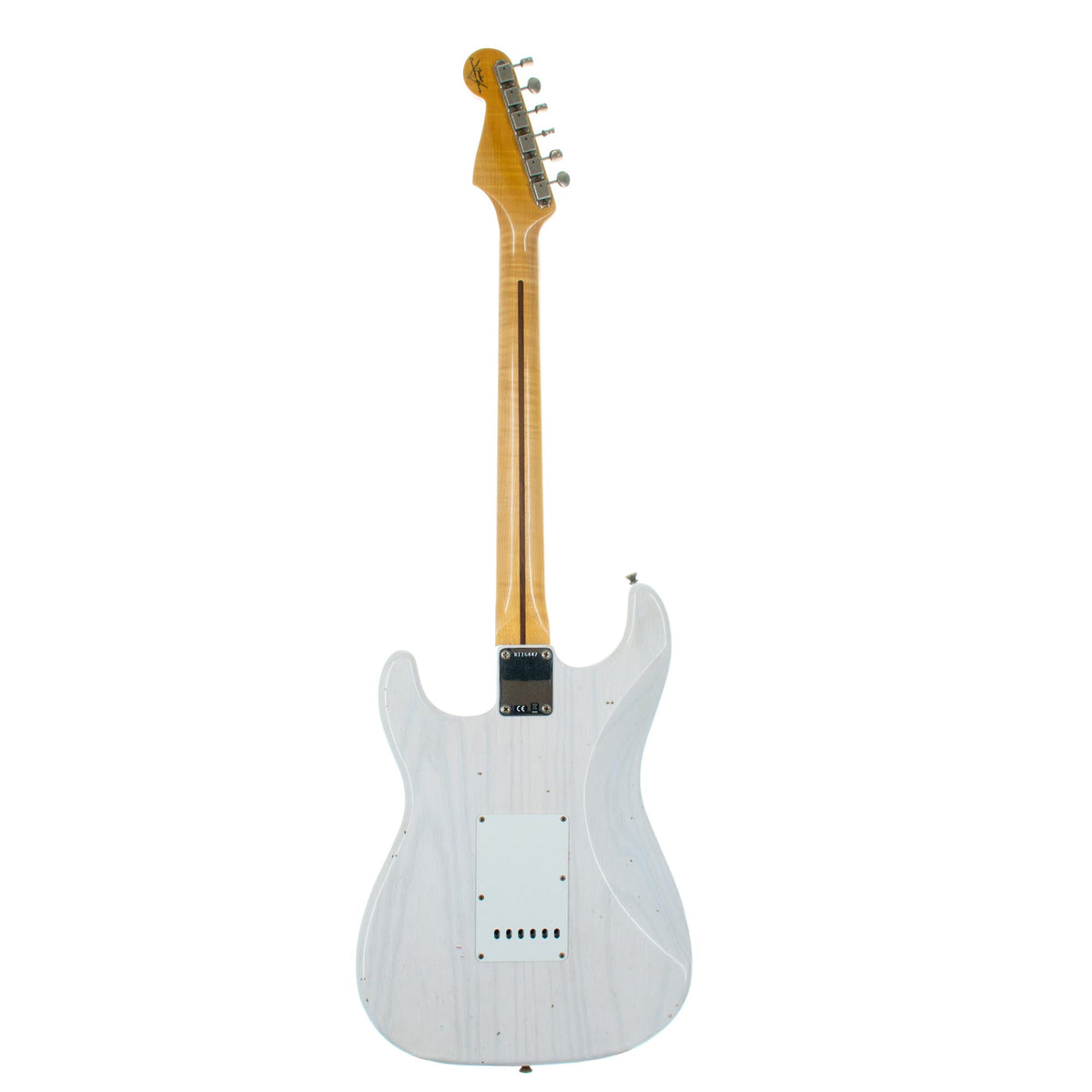 Fender Custom Shop '55 Stratocaster Journeyman Relic, Maple, Faded White Blonde