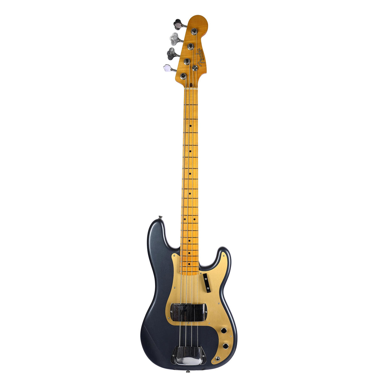 Fender Custom Shop '60 Precision Bass Closet Classic Maple Neck, Charcoal Frost Metallic