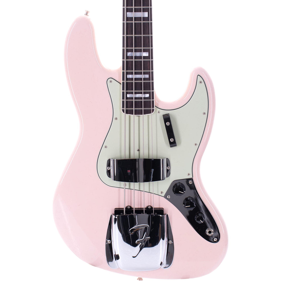 Fender Custom Shop '60s Jazz Bass NOS Rosewood, Faded Shell Pink
