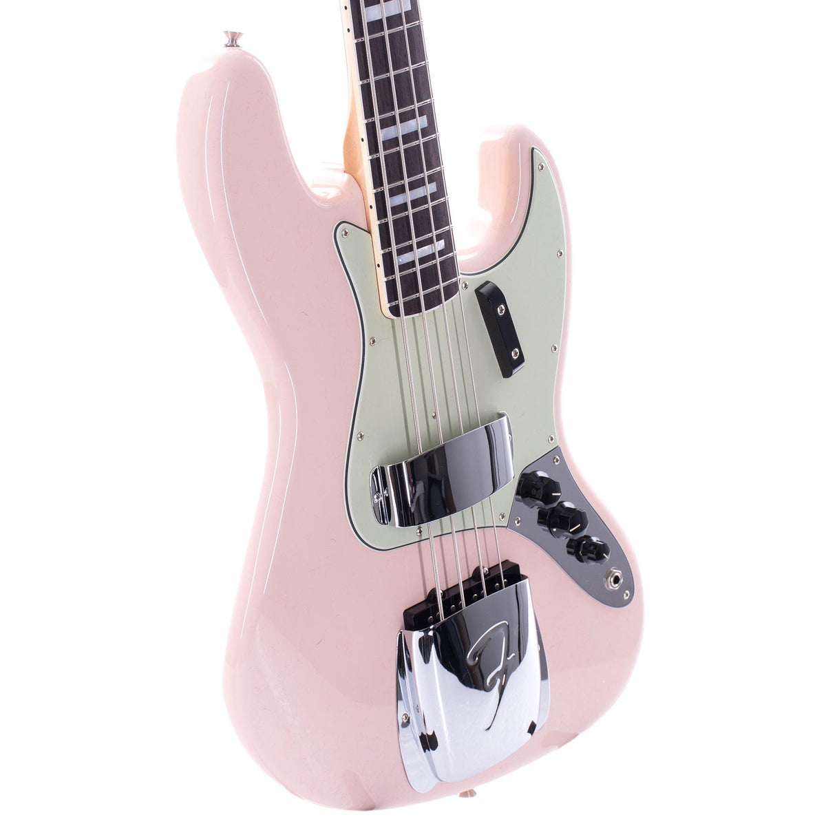 Fender Custom Shop '60s Jazz Bass NOS Rosewood, Faded Shell Pink