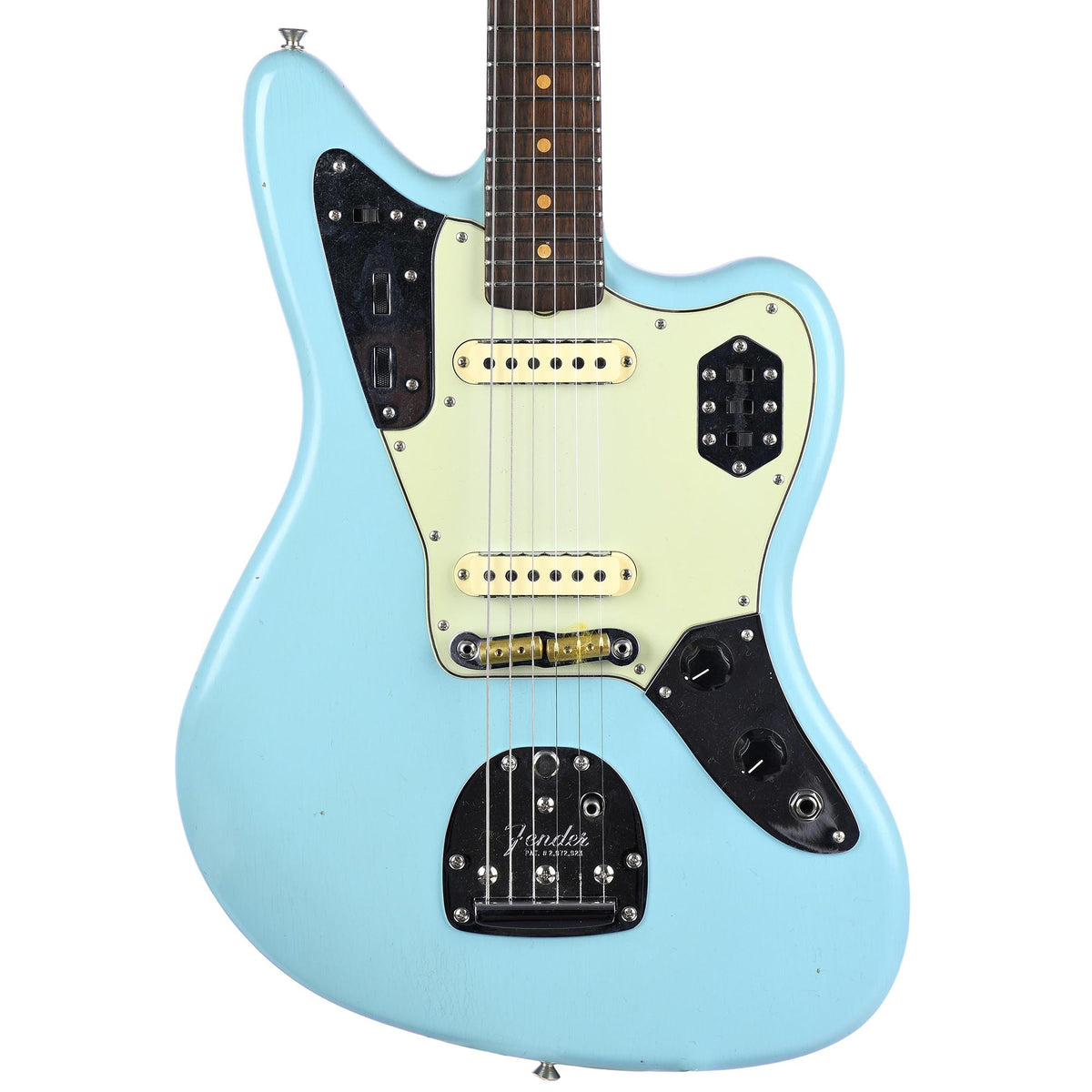 Fender Custom Shop '62 Jaguar Journeyman Relic Closet Classic, Daphne Blue