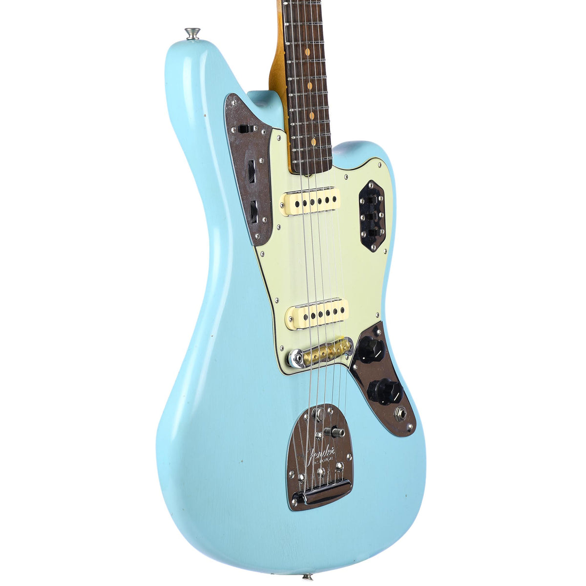 Fender Custom Shop '62 Jaguar Journeyman Relic Closet Classic, Daphne Blue