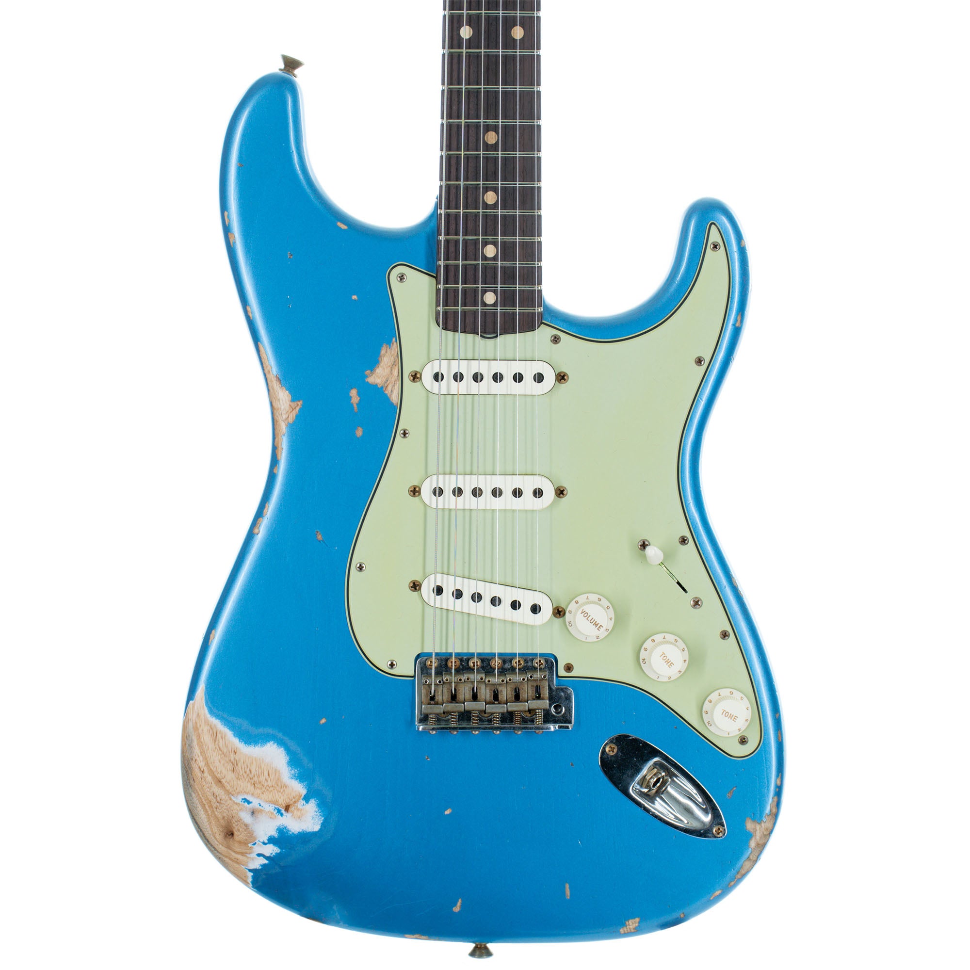 ★Component Relic Lake.PBlue Stratocaster Fender Custom Shop Stratocaster '63 2023 - Aged Lake Placid