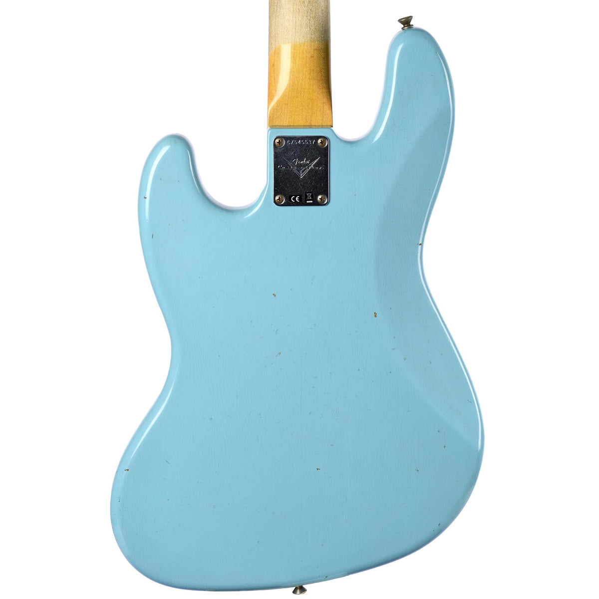Fender Custom Shop '66 Jazz Bass Journeyman Relic Aged Daphne Blue