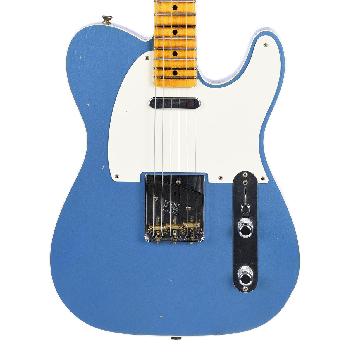 Fender Custom Shop Fat '50s Telecaster Custom Journeyman Relic Faded Aged, Lake Placid Blue