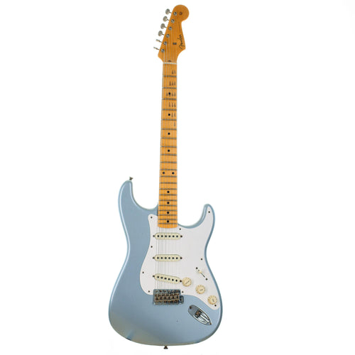 Fender Custom Shop Limited '50s Dual Mag II Stratocaster Journeyman Relic, Faded Aged Ice Blue Metallic