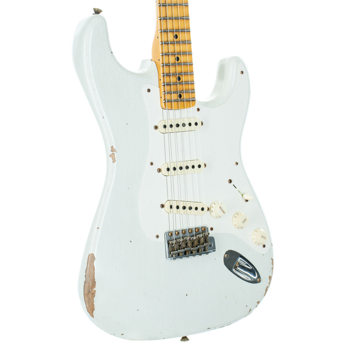Fender Custom Shop Limited Edition '57 Stratocaster Electric Guitar, Relic, Aged '55 Desert Tan