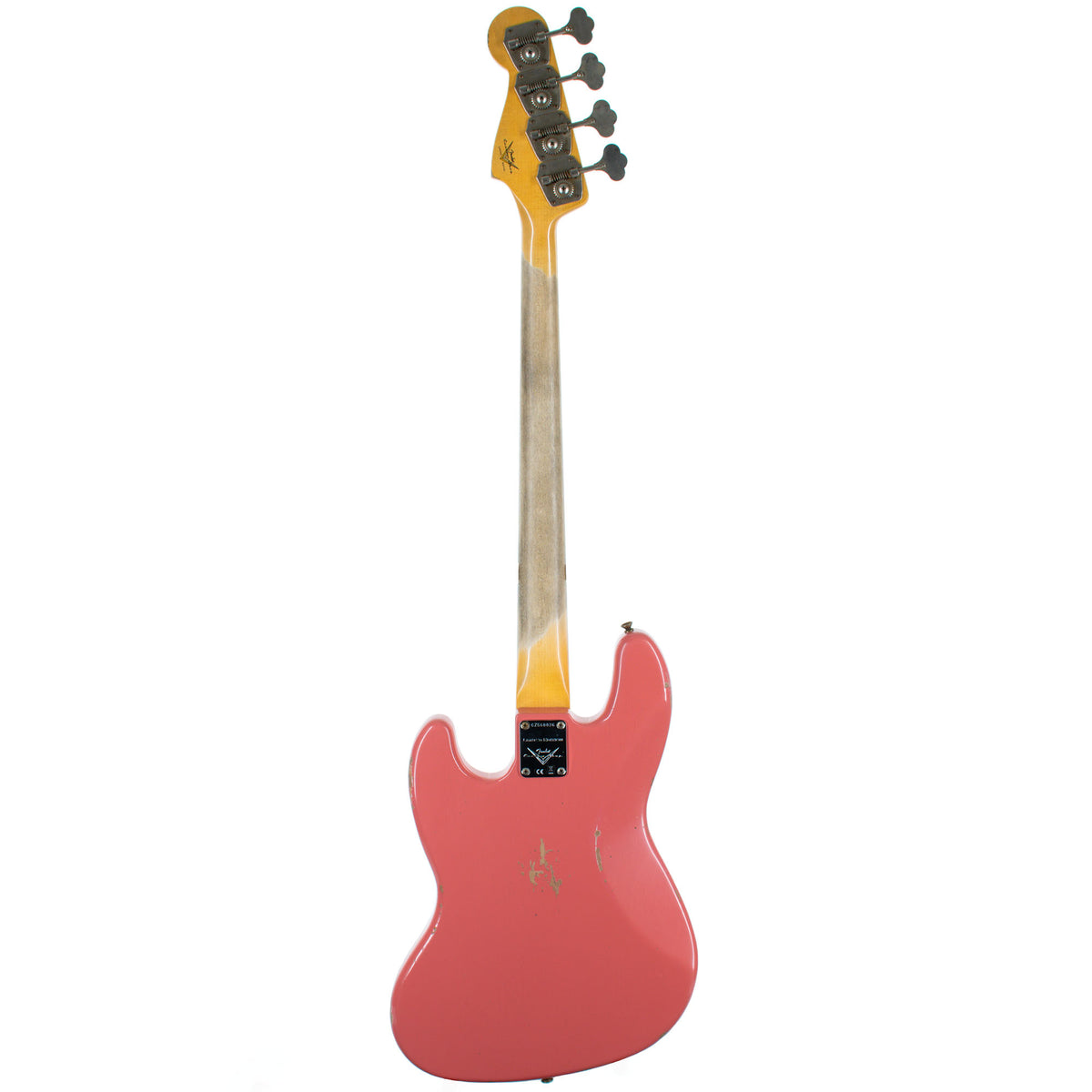 Fender Custom Shop Limited Edition '60 Jazz Bass Relic, Super Faded Aged Tahitian Coral