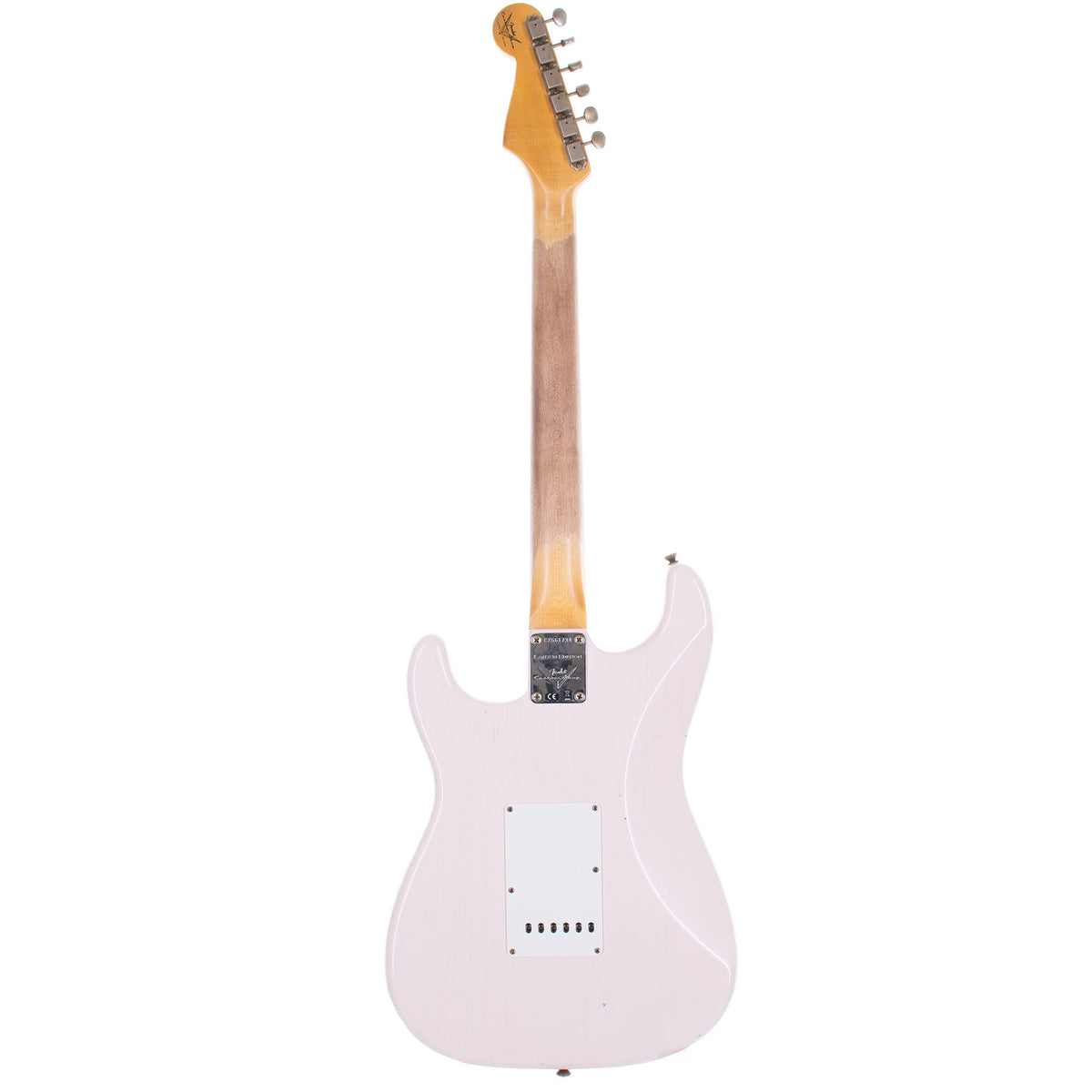 Fender Custom Shop Limited Edition '60 Stratocaster Journeyman Relic Electric Guitar, Super Faded Aged Shell Pink