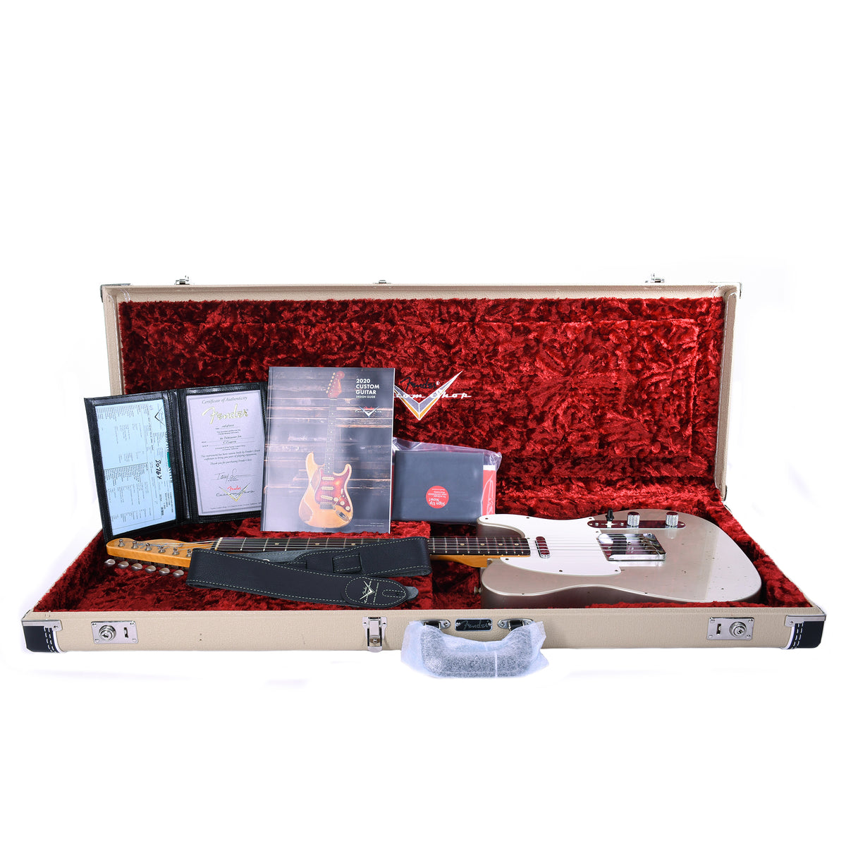 Fender Custom Shop Limited Edition '60 Telecaster Journeyman Relic Aged Inca Silver