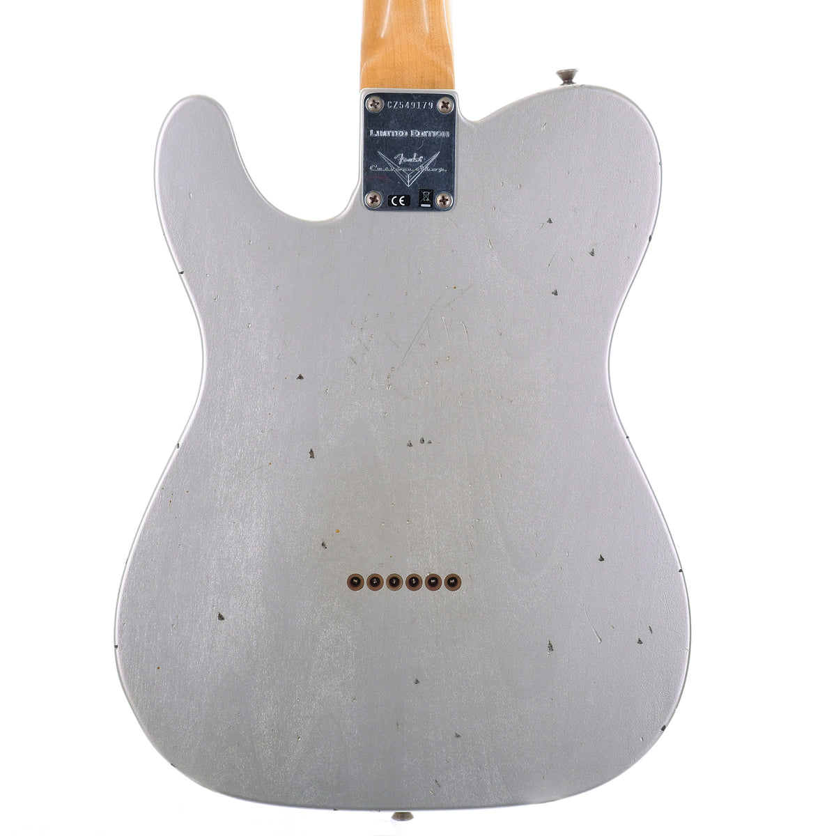 Fender Custom Shop Limited Edition '60 Telecaster Journeyman Relic Aged Inca Silver