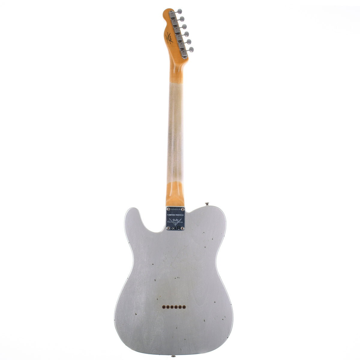 Fender Custom Shop Limited Edition '60 Telecaster Journeyman Relic Aged Inca Silver