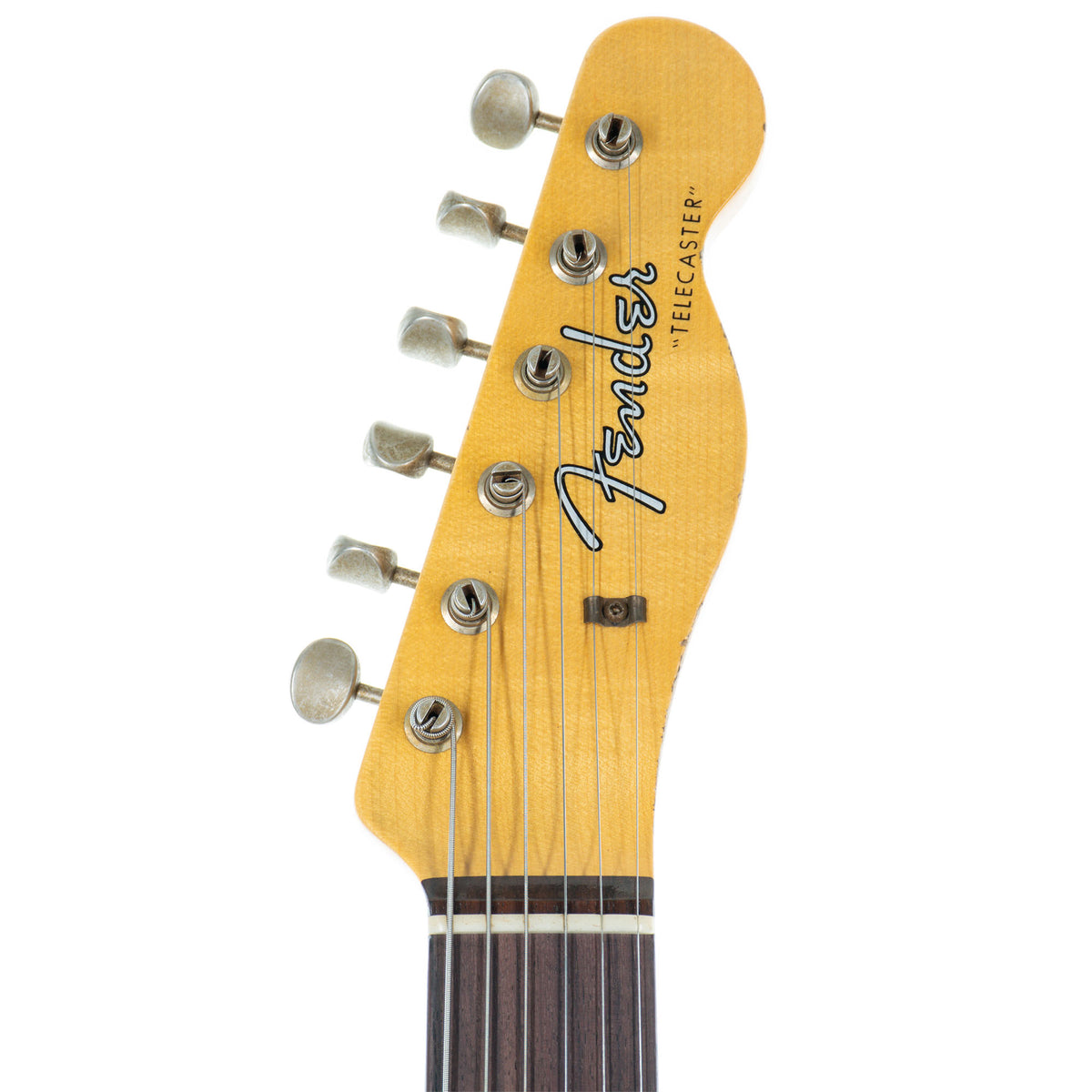 Fender Custom Shop Limited Edition '61 Telecaster Electric Guitar, Relic, Aged Candy Apple Red